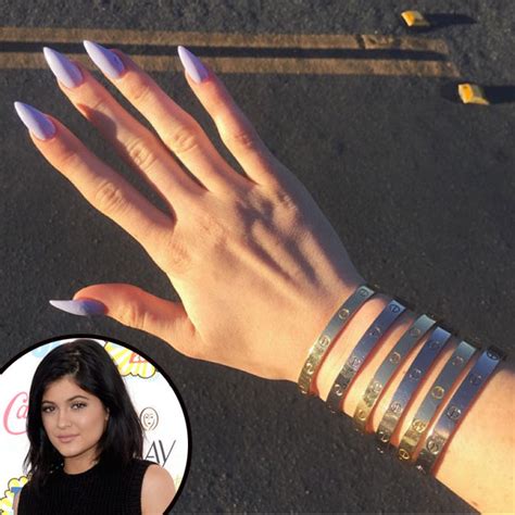 kylie jenner bracelet cartier